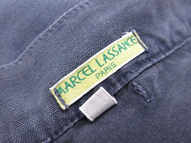 美品 【マルセルラサンス MARCEL LASSANCE】 ショートパンツ ハーフパンツ (メンズ) size46 ネイビー系 ●28MP9306●_画像3