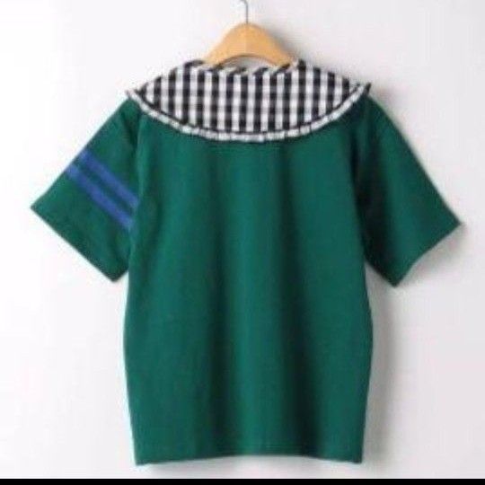 ☆完売品☆green label relaxing エリツキ Tシャツ/110