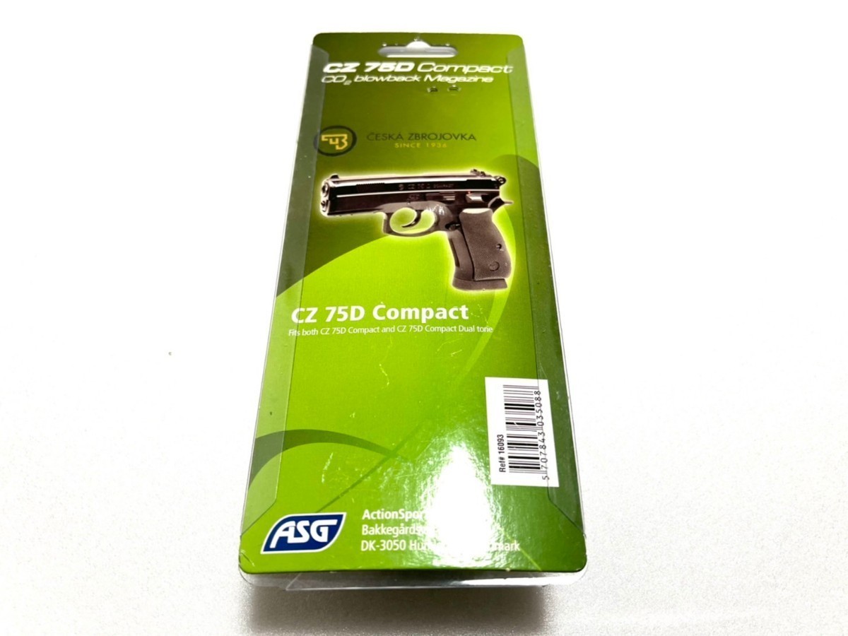 ASG CZ 75D Compact コンパクト NBB CO2 スペアマガジン_画像2