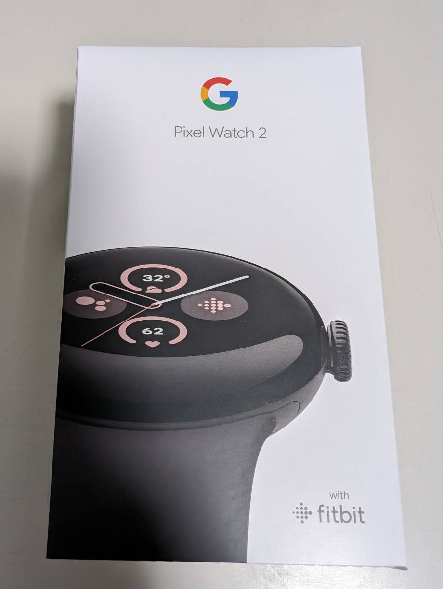 新品】【送料無料】Google Pixel Watch 2 Matte Black アルミケース