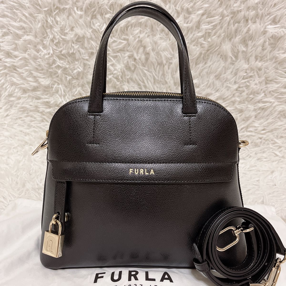 フルラ FURLA PIPER MINI CROSSBODY （NERO） ショルダーバッグ