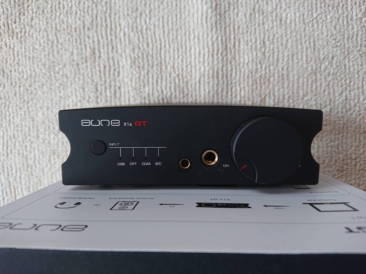 aune audio X1sGT （ハイレゾ対応 DAC / ヘッドフォンアンプ搭載）【美品】_画像2