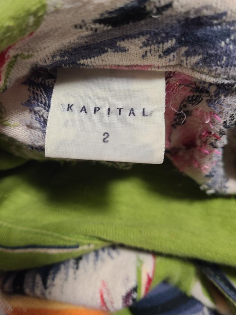 キャピタル KAPITAL オルテガストライプ オールインワン コンビネゾン