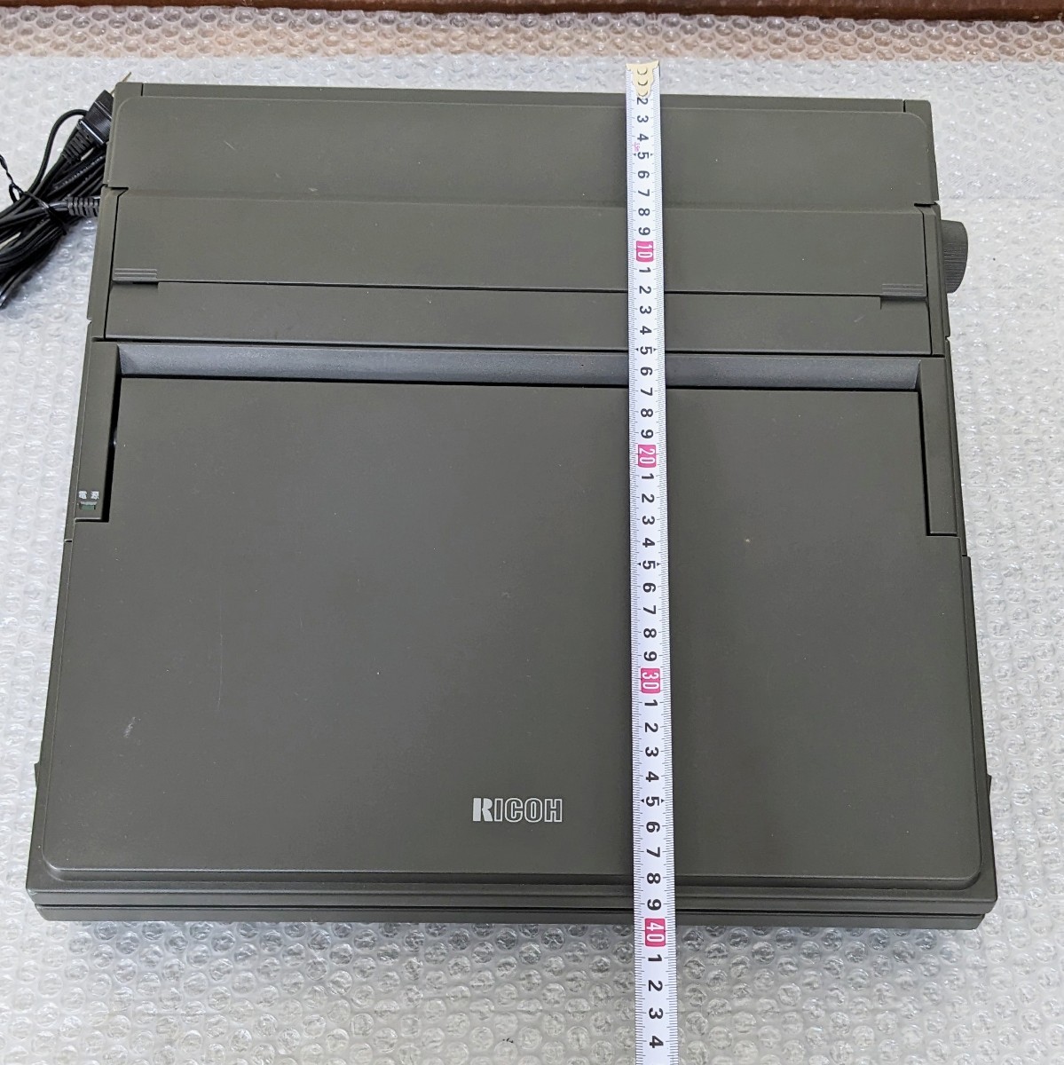 RICOH　MY RIPORT JP90LX リコーワープロJP90LX 　専用バッグ付　通電のみ確認　動作未確認　現状品