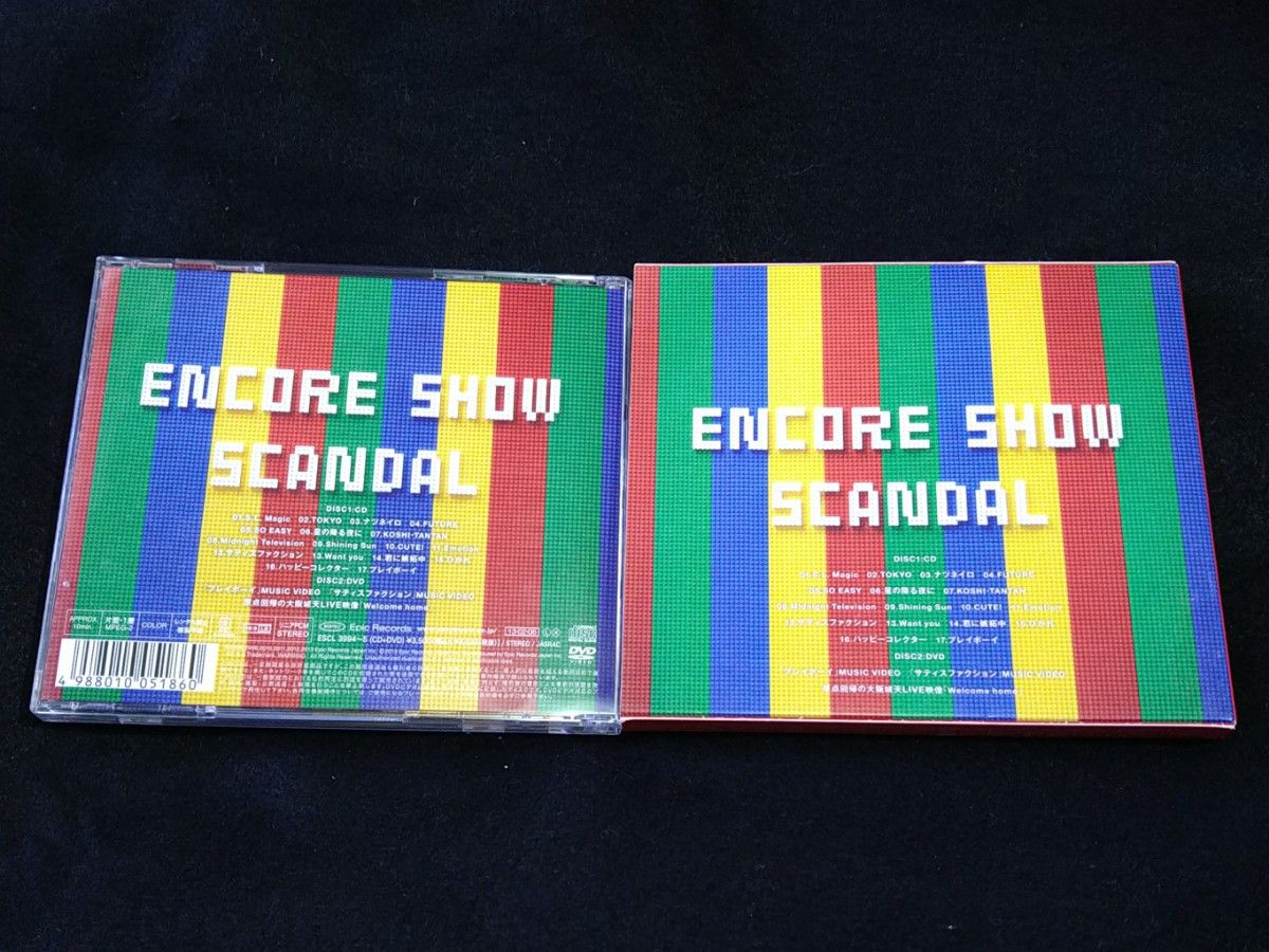 SCANDALENCORE SHOW(初回生産限定盤)(DVD付)　スキャンダル　アンコールショー　中古　CD