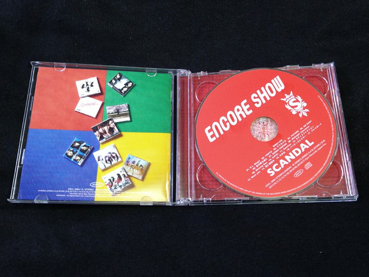 SCANDALENCORE SHOW(初回生産限定盤)(DVD付)　スキャンダル　アンコールショー　中古　CD