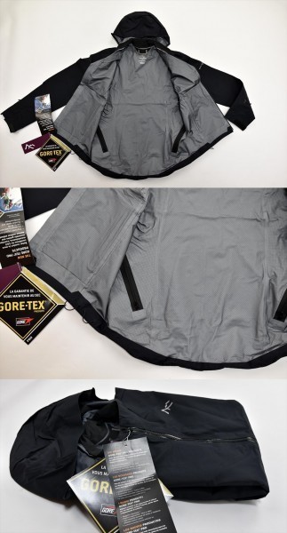  waterproof *7mesh* seven mesh Revelation GORE-TEX jacket size:M black * for women 