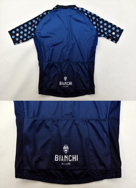 送料無料3★Bianchi★ビアンキ CEDRINO ジャージ size:M ブルー_画像6