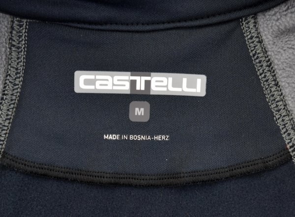 Castelli★カステリ Mortirolo VI ジャケット size:M ライトブラック_画像3