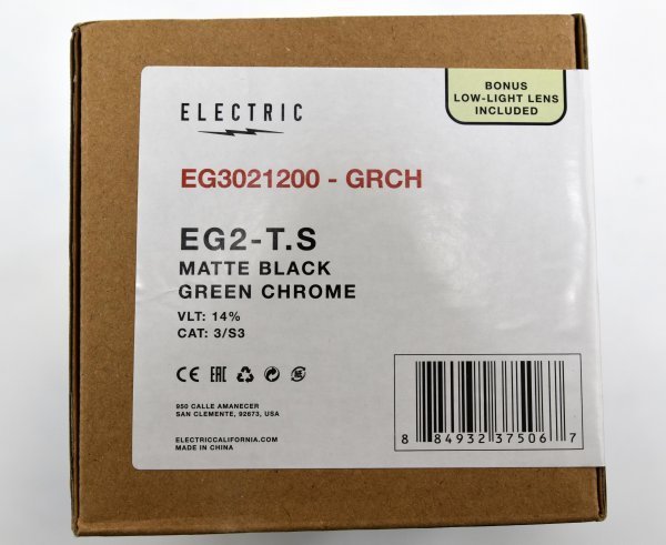 送料無料1★Electric (エレクトリック) EG2-T.S ゴーグル(交換レンズあり) ※女性用 マットブラック_画像3