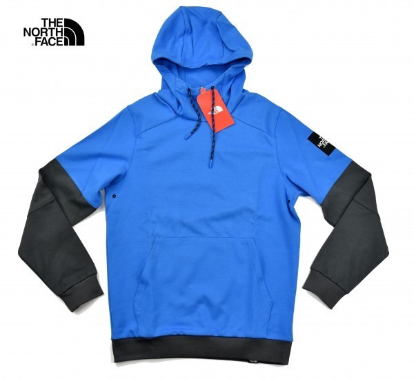 春秋用★The Norht Face★ノースフェイス ファインボックス フーディ size:S ボンバーブルー
