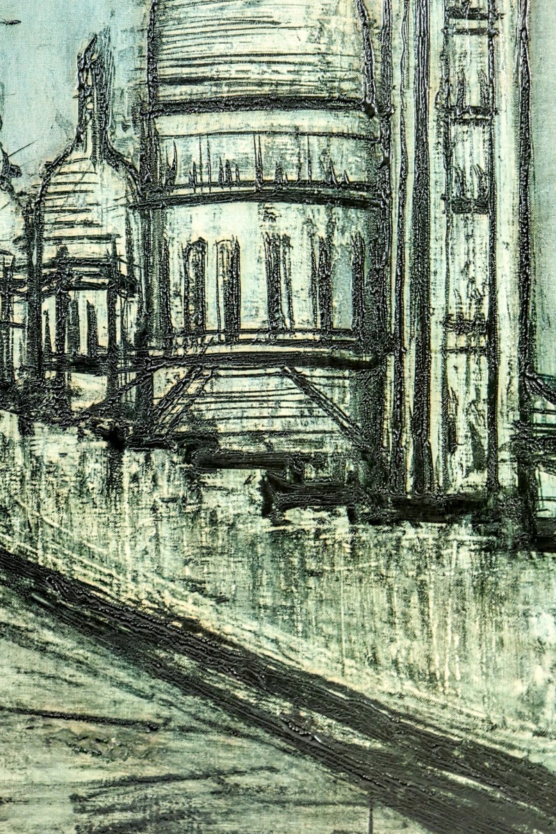 ベルナール・ビュッフェ 大日本絵画巧芸美術 複製「モンマルトル ベルナール・ビュッフェ 大日本絵画巧芸美術 複製「モンマルトル