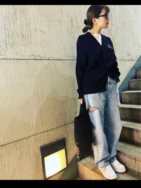エンノイ カーディガン ENNOY BUTTON CARDIGAN BLACK Mサイズ エンノイ カーディガン ENNOY BUTTON CARDIGAN BLACK Mサイズ