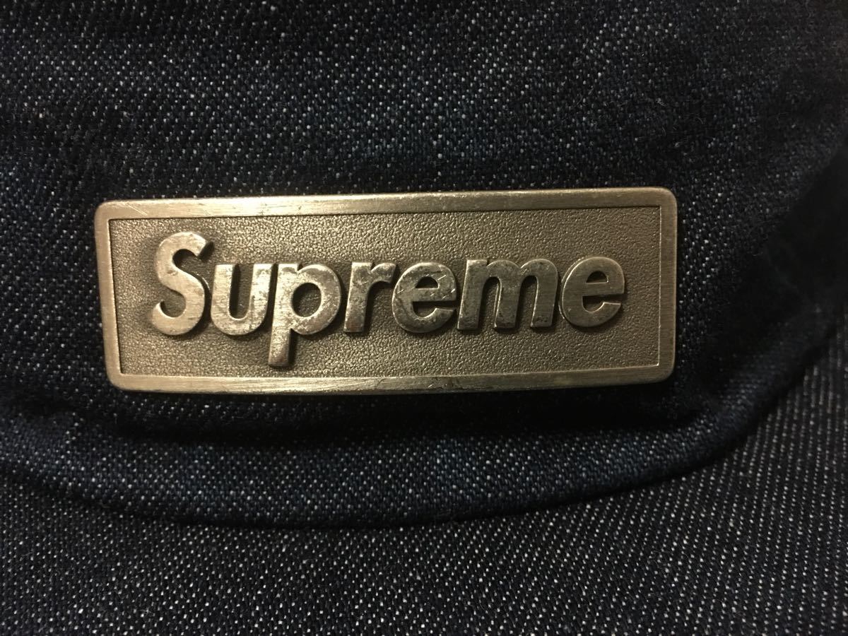 supreme 18ss メタルロゴ キャップ