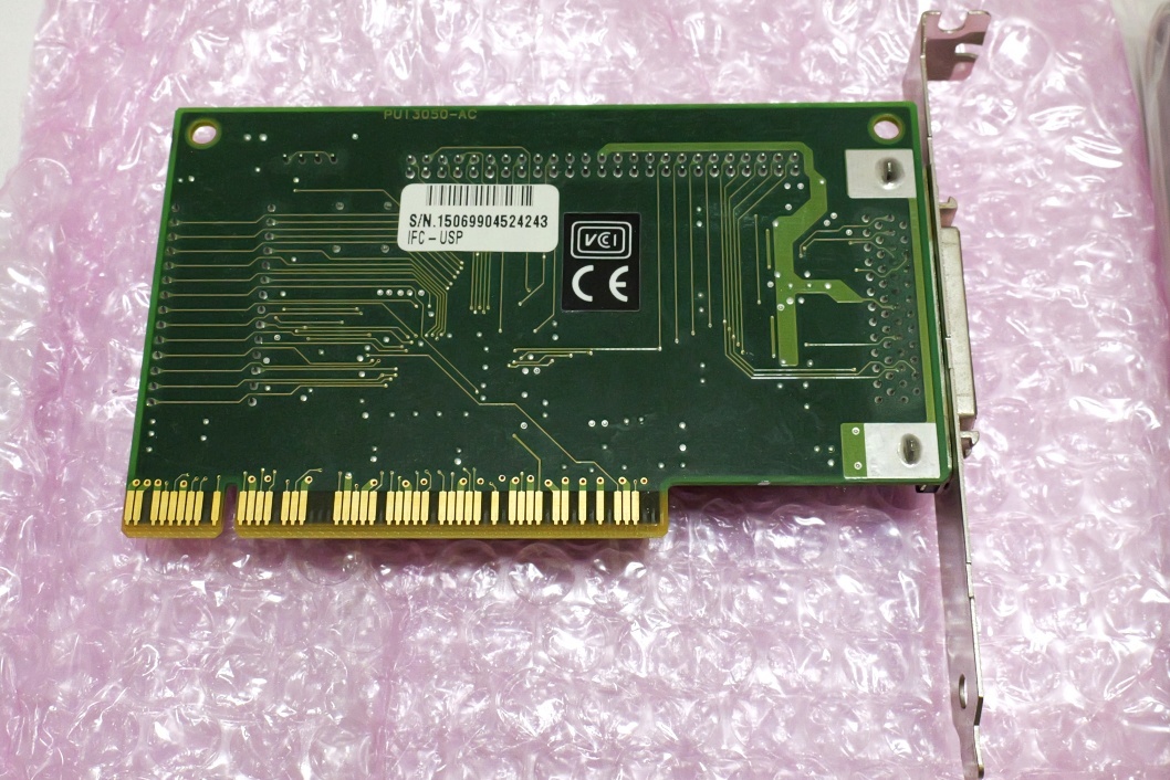 ■ジャンク即決！BUFFALO IFC-USP PCI Ultra SCSI 拡張カード バッファロー_画像3