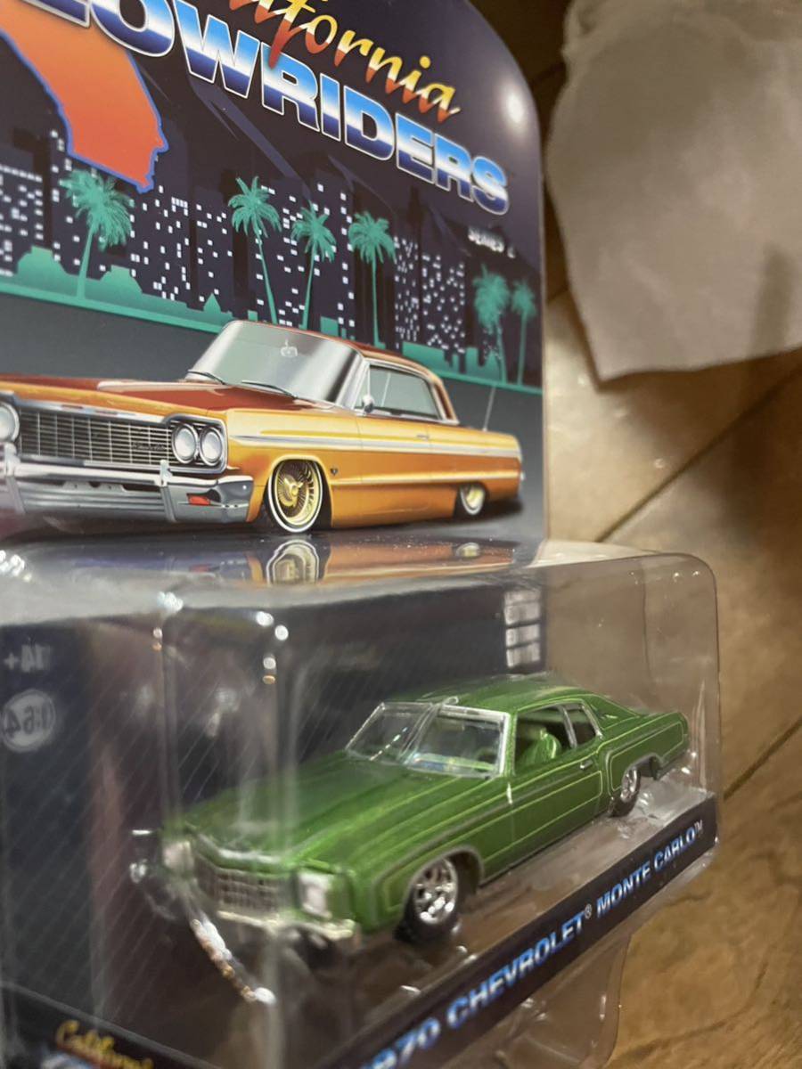 GREENLIGHT 1970 California lowrider CHEVROLET MONTE CARLO シボレー モンテカルロ グリーンライト カリフォルニア ローライダー_画像2