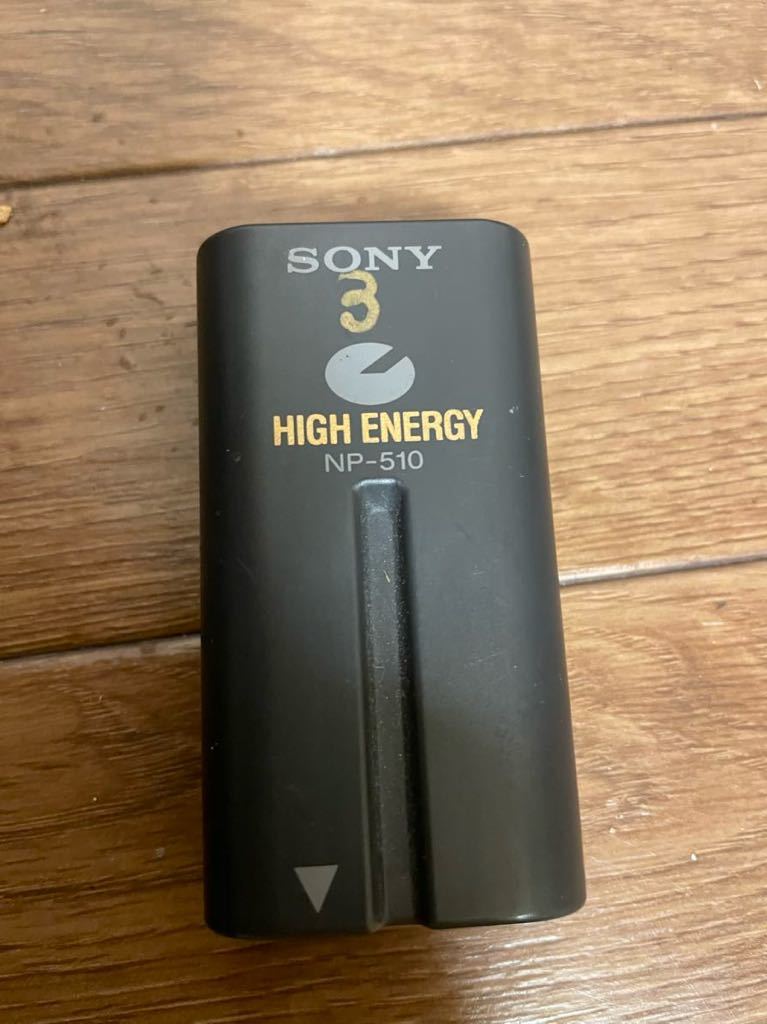 SONY ソニー ハンディカム バッテリー充電器 AC-V515 バッテリー NP-510_画像5