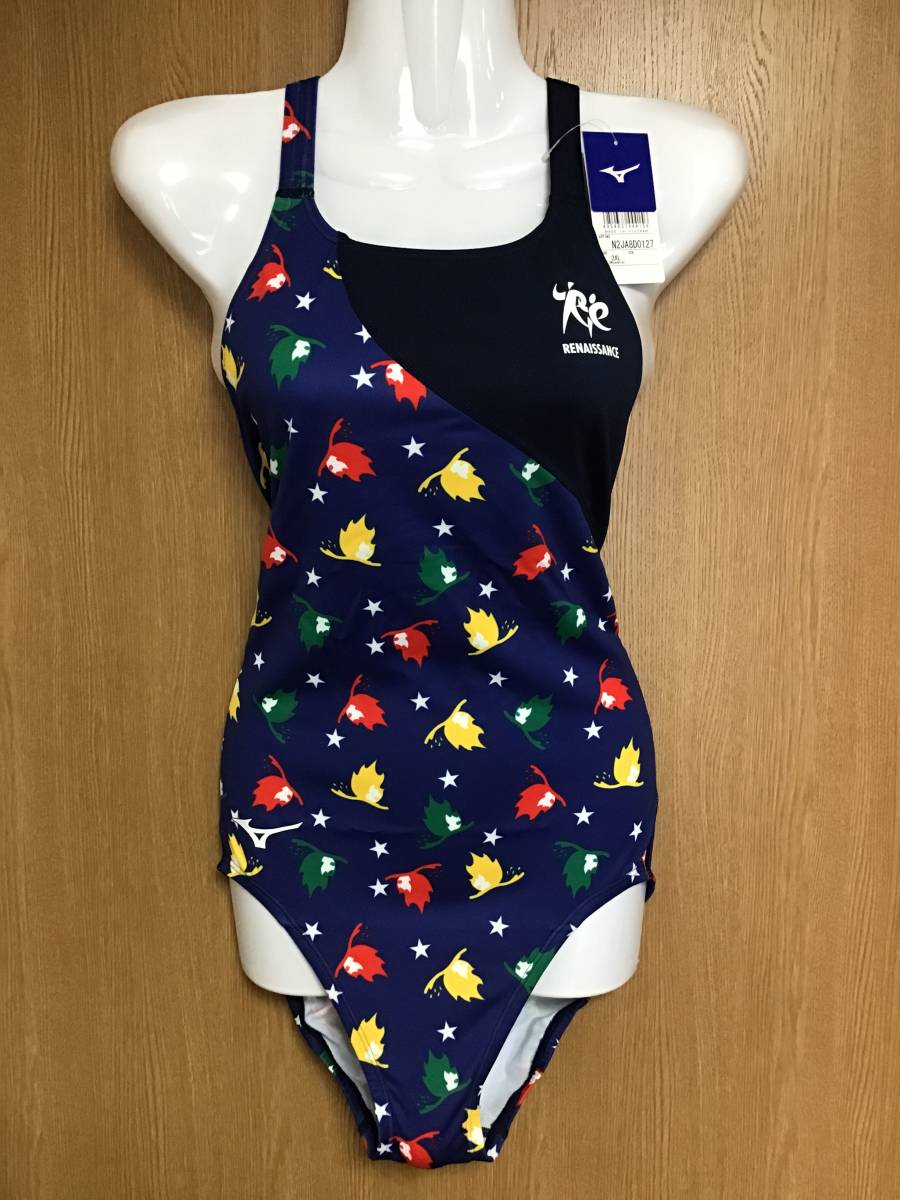 ルネサンス 水着 2XL 競泳水着 Mizuno ルネッサンス スイミングクラブ