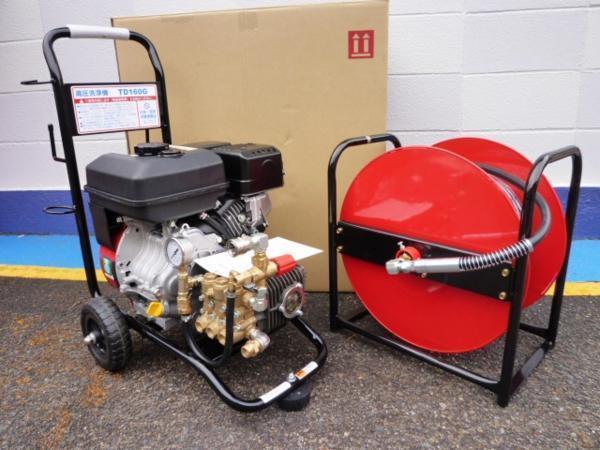 ■塗師■フルテック 高圧洗浄機 TD160Gドラム巻30mセット 塗師倶楽部