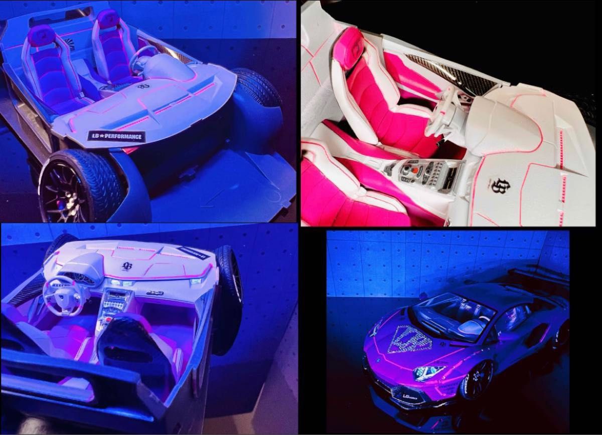 プラモデル完成品・アオシマランボルギーニ アヴェンタドール