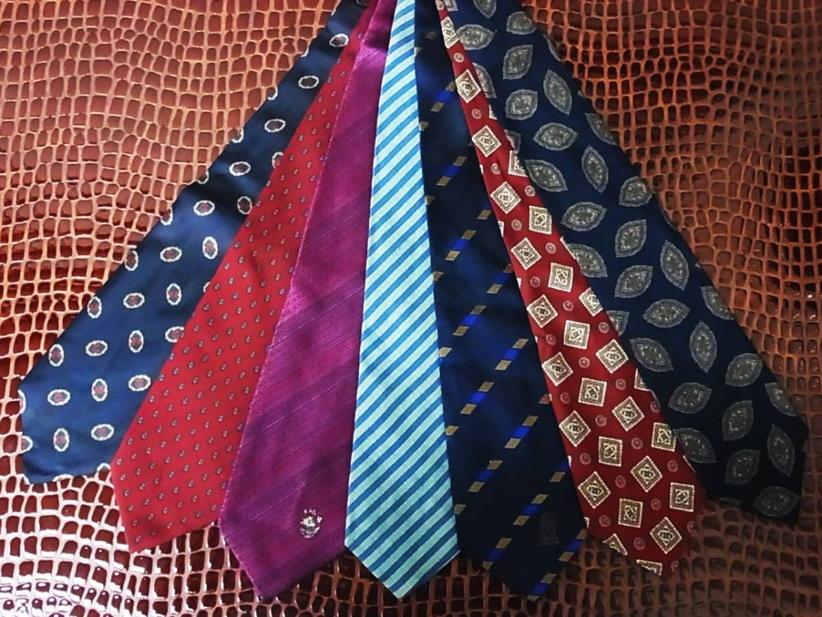 *2002*SALE[ all [ Aquascutum ]7 pcs set .! super bargain!] necktie ③*