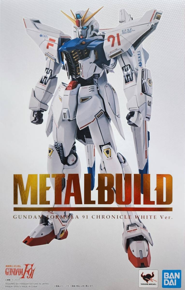 METAL BUILD ガンダムF91 CHRONICLE WHITE Ver._画像3