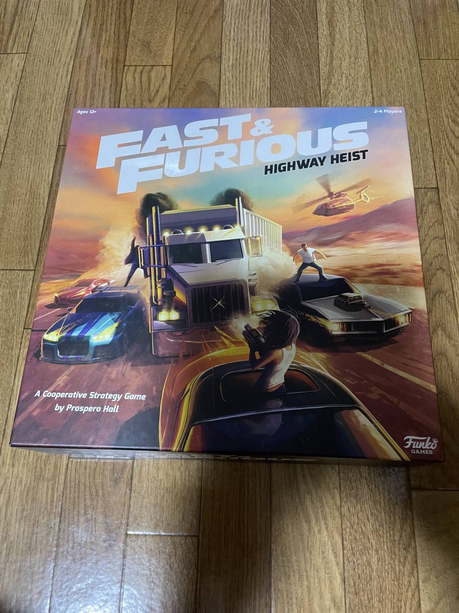 ★ 国内未流通 希少 全カード和訳済み『ワイルドスピード ボードゲーム（Fast & Furious: Highway Heist）』★