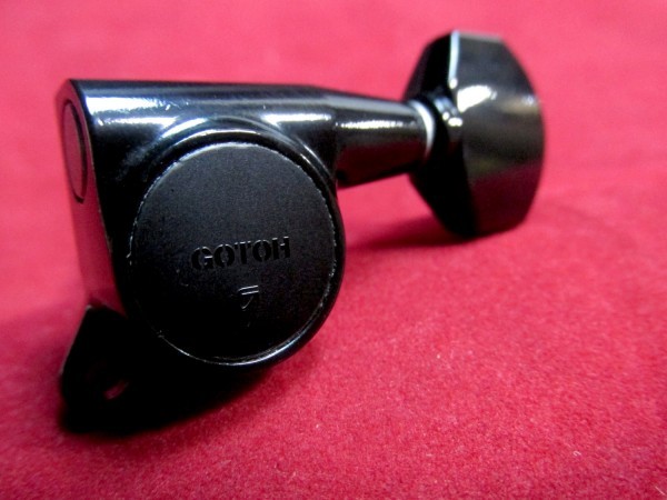 ★新品セール/最安値★GOTOH／SG381-07-B-L6◆国産 高品質 高精度 ゴトー 糸巻き ロトマチック／スタンダードモデル 片側６連 BK/ブラック_画像2