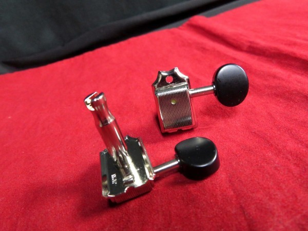 ★新品セール/最安値★高級感 GOTOH／SD91-B5-N-L6／マット ブラック／黒／BK◆国産 高品質 高精度！ ゴトー 糸巻き 片側６連 ニッケル_画像2