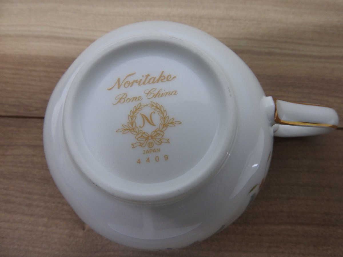 ★☆【送料無料】Noritake/ノリタケ ボーンチャイナ HANA SARASA カップ&ソーサー ティーカップ コーヒーカップ　茶器　ペア　２客☆★_画像9