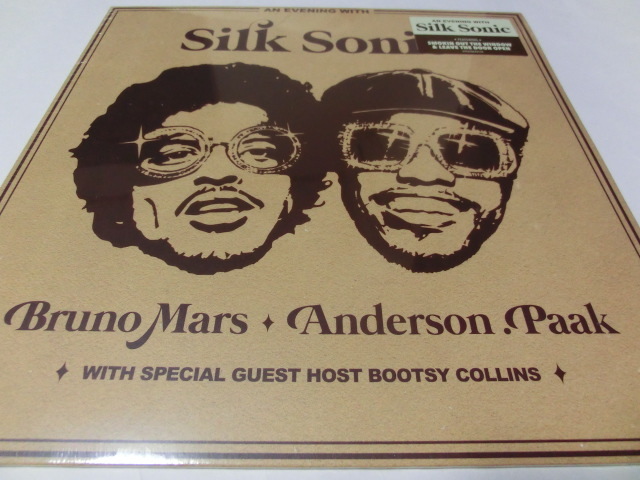 An Evening With Silk Sonic レコード Bruno Mars Anderson .Paak Silk Sonic 新品 ブルーノ・マーズ シルク・ソニック_画像1