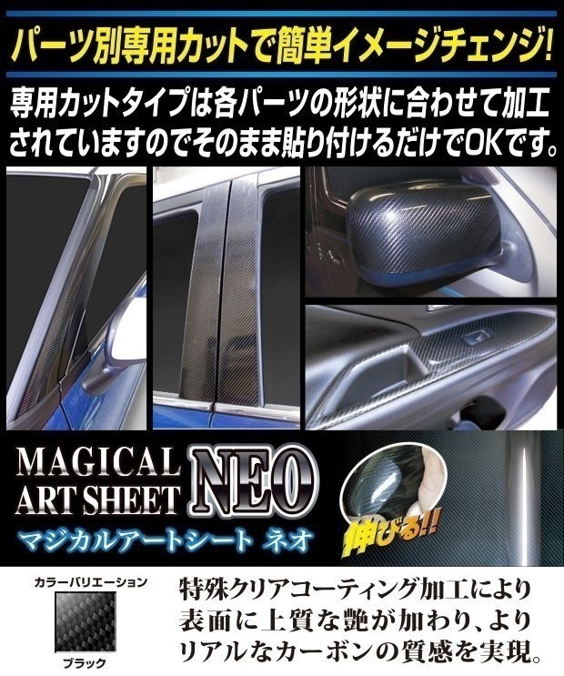 ハセプロ マジカルアートシートNEO ドアノブ 日産 セレナ FC28 ※ハイウェイスターV含む (2022.12～) MSN-DN21_画像3