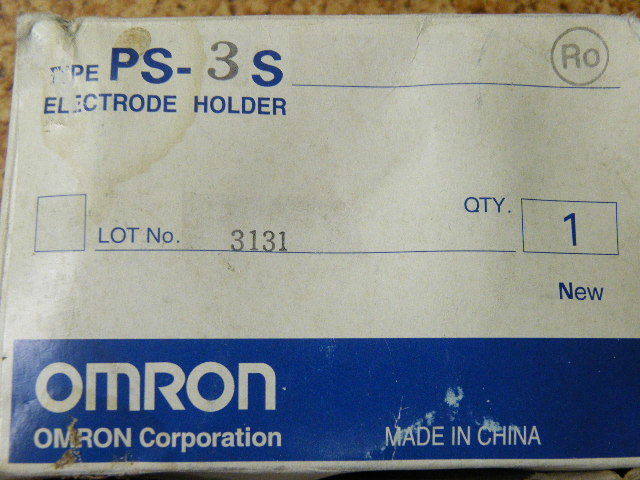 新品(123)★オムロン　OMRON　電極保持器　型式：PS-3S_画像5