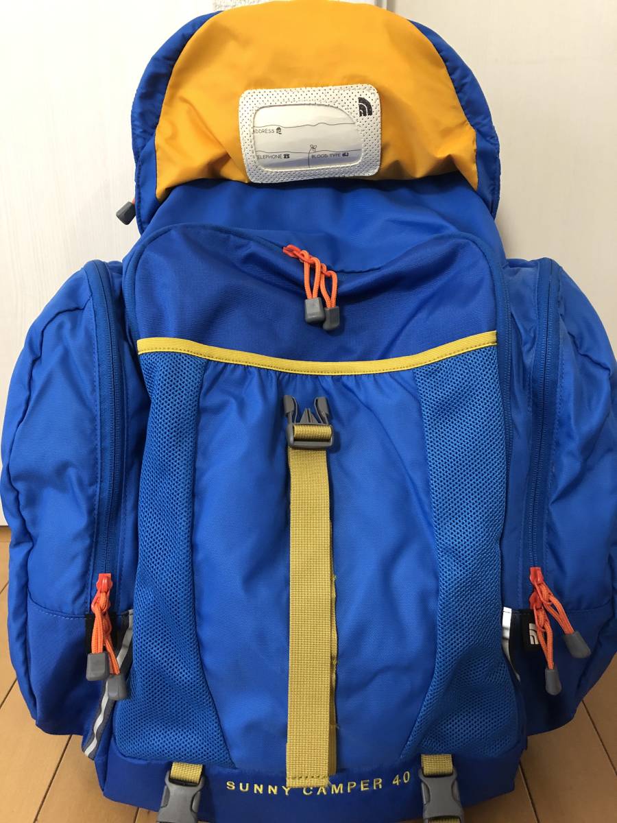 ★ 美品 THE NORTH FACE ノースフェイス リュック SUNNY CAMPER 40_画像3