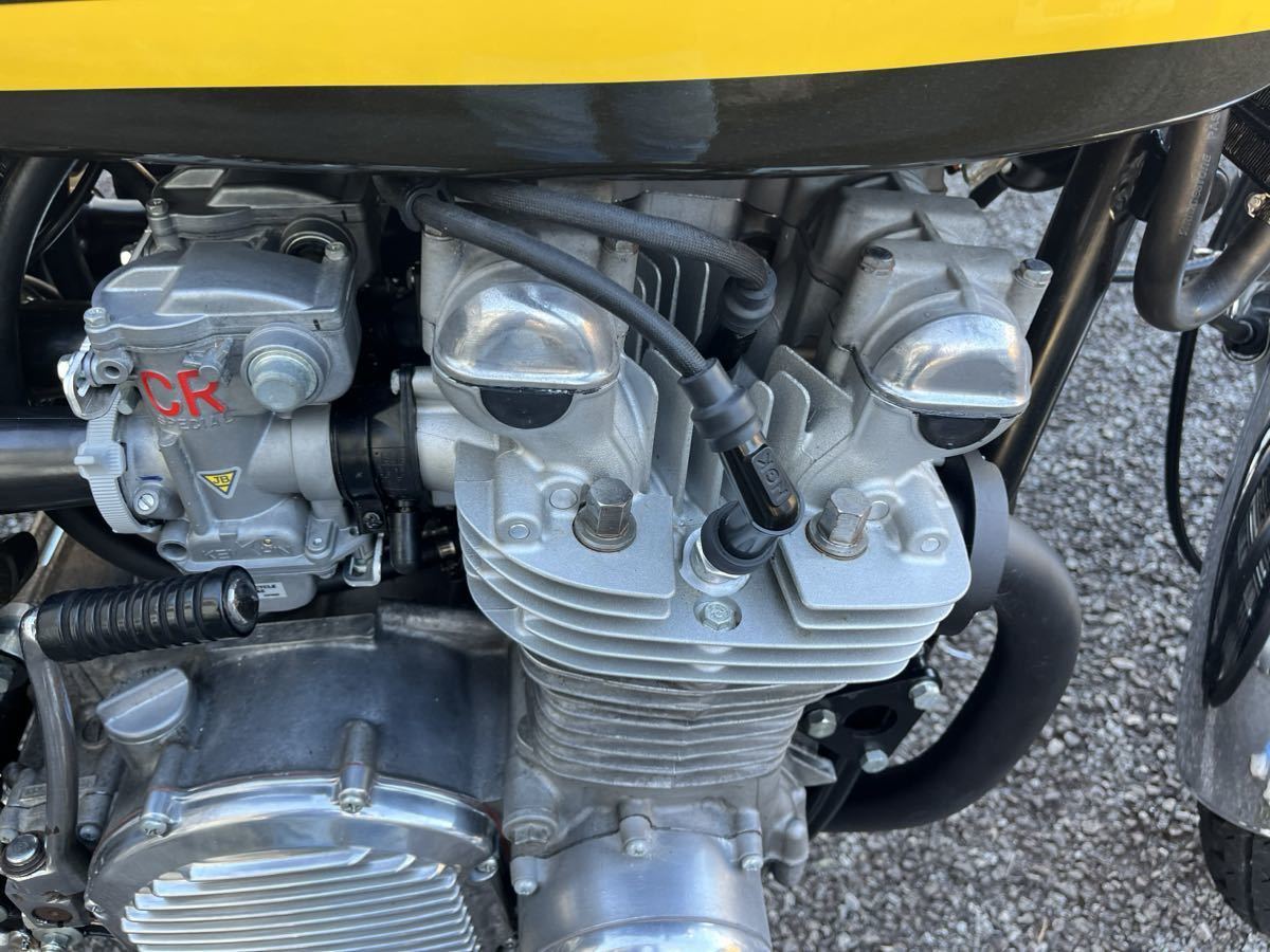 Kawasaki Z1B Z900 エンジンフルOH済み 新品再販ヘッド エンジン フレームマッチング車 機関系良好_画像7