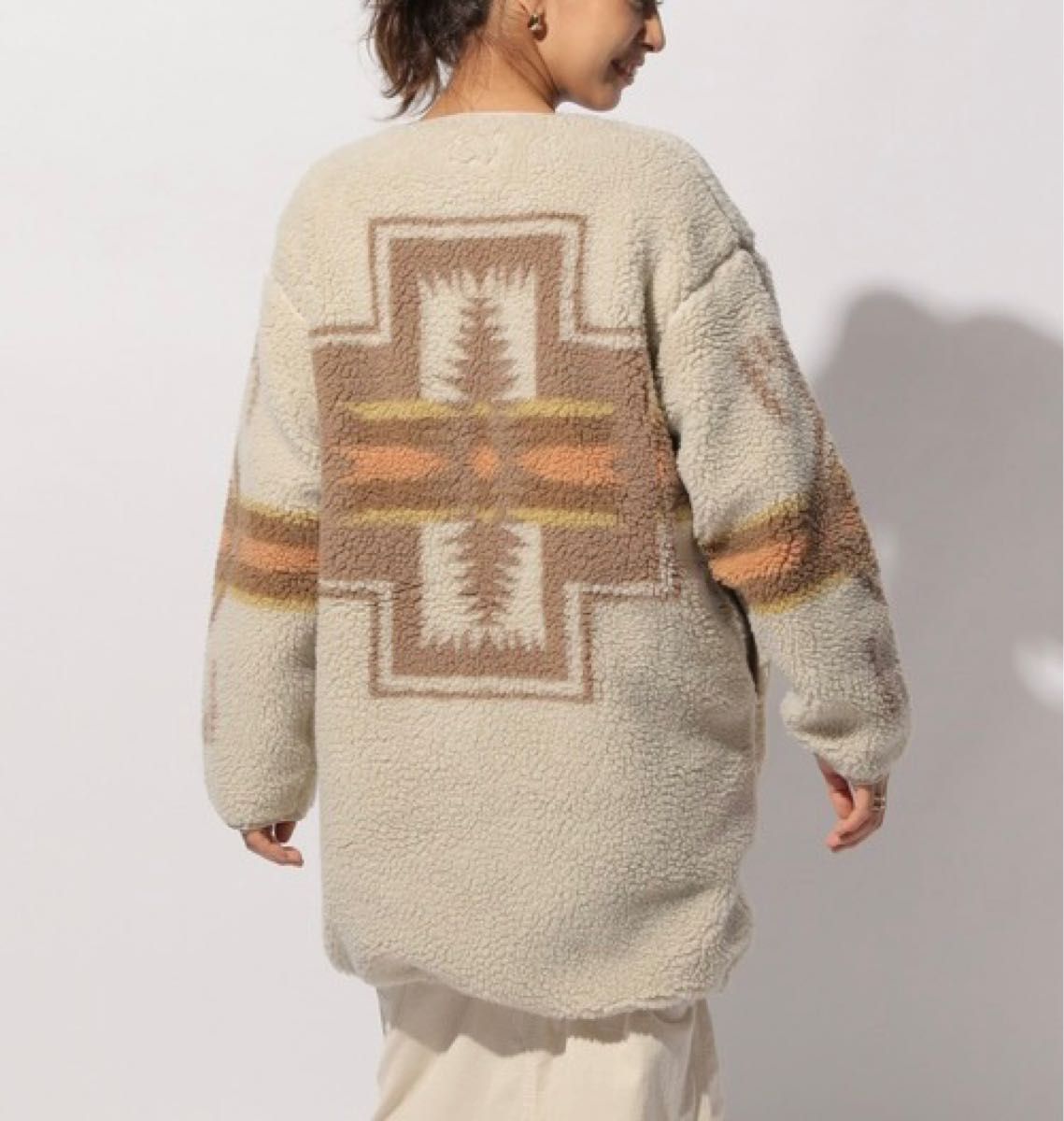 【BAYFLOW×PENDLETON(ペンドルトン)】ボアジップコート