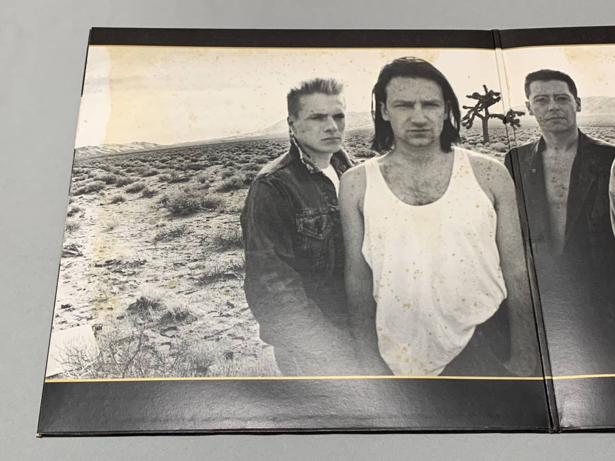 中古 U2 The Joshua Tree UKオリジナル MAT:1U/2U 初期スタンパー 英盤 レコード EMIプレス U26_画像4