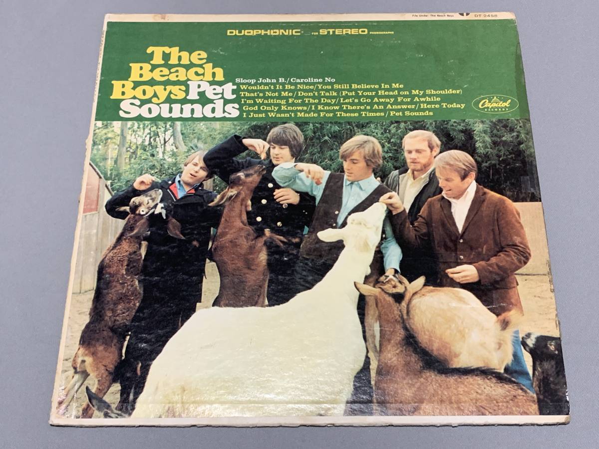 中古 The Beach Boys Pet Sounds USオリジナル STEREO LAプレス MAT:A15/A15 米盤 レコード DT-2458_画像2