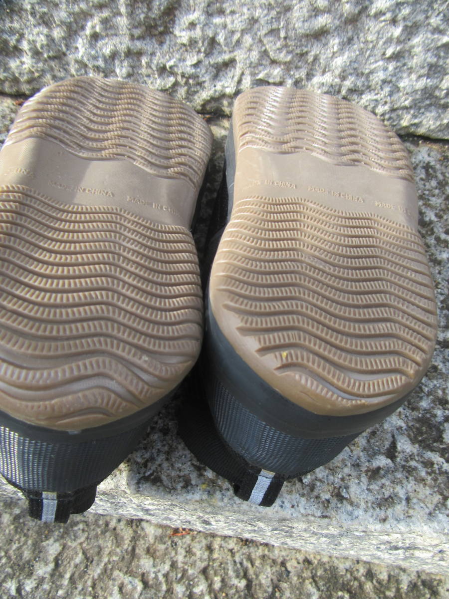  safety shoes ground under tabi specification finger less form. [. san ]24.5cm touch fasteners specification unused 