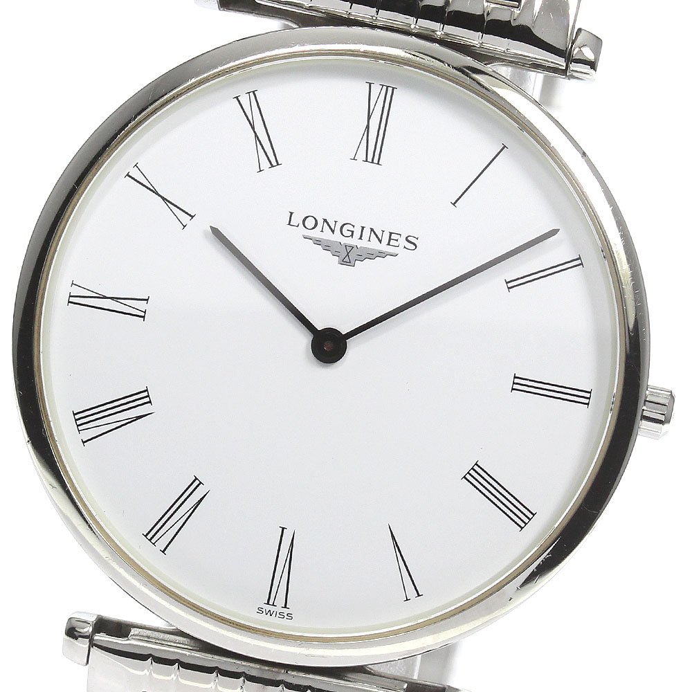 完璧 LONGINES ロンジン グランドクラシック 中古 メンズ 腕時計 L4