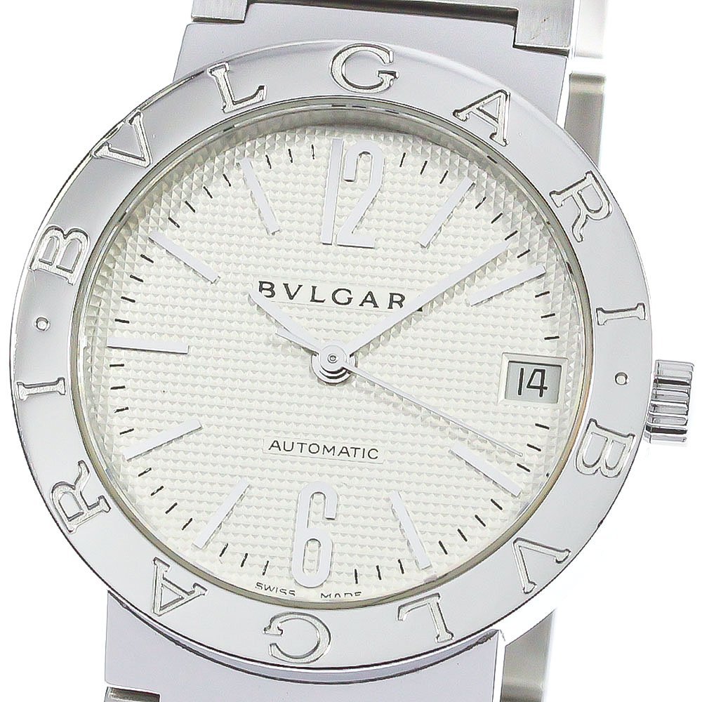 安価 ブルガリ BVLGARI _765180 美品 メンズ 自動巻き デイト ブルガリ