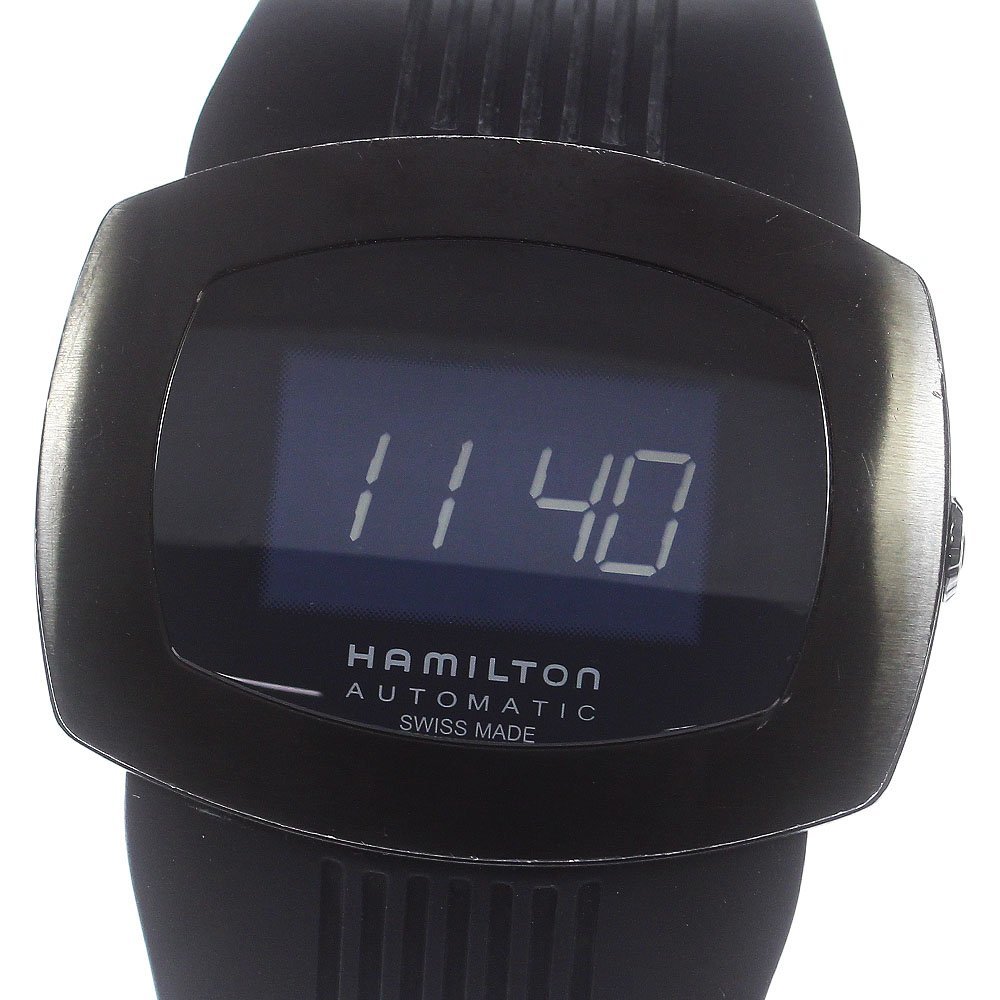 おトク】 パルソマティック H525850 HAMILTON ハミルトン デジタル 箱