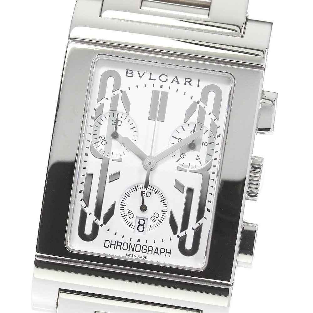 ブルガリ BVLGARI RTC49S レッタンゴロ クロノグ...+apple-en.jp