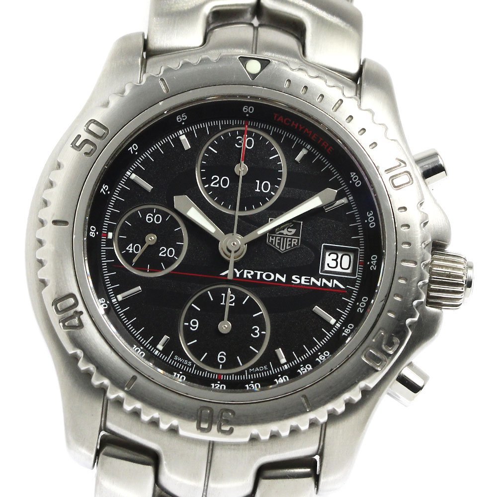 値引きする アイルトン・セナ限定モデル リンク CT2114 HEUER TAG タグ
