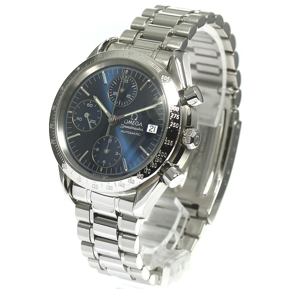  Omega OMEGA 3511.80 Speedmaster Date chronograph self-winding watch men's _765474