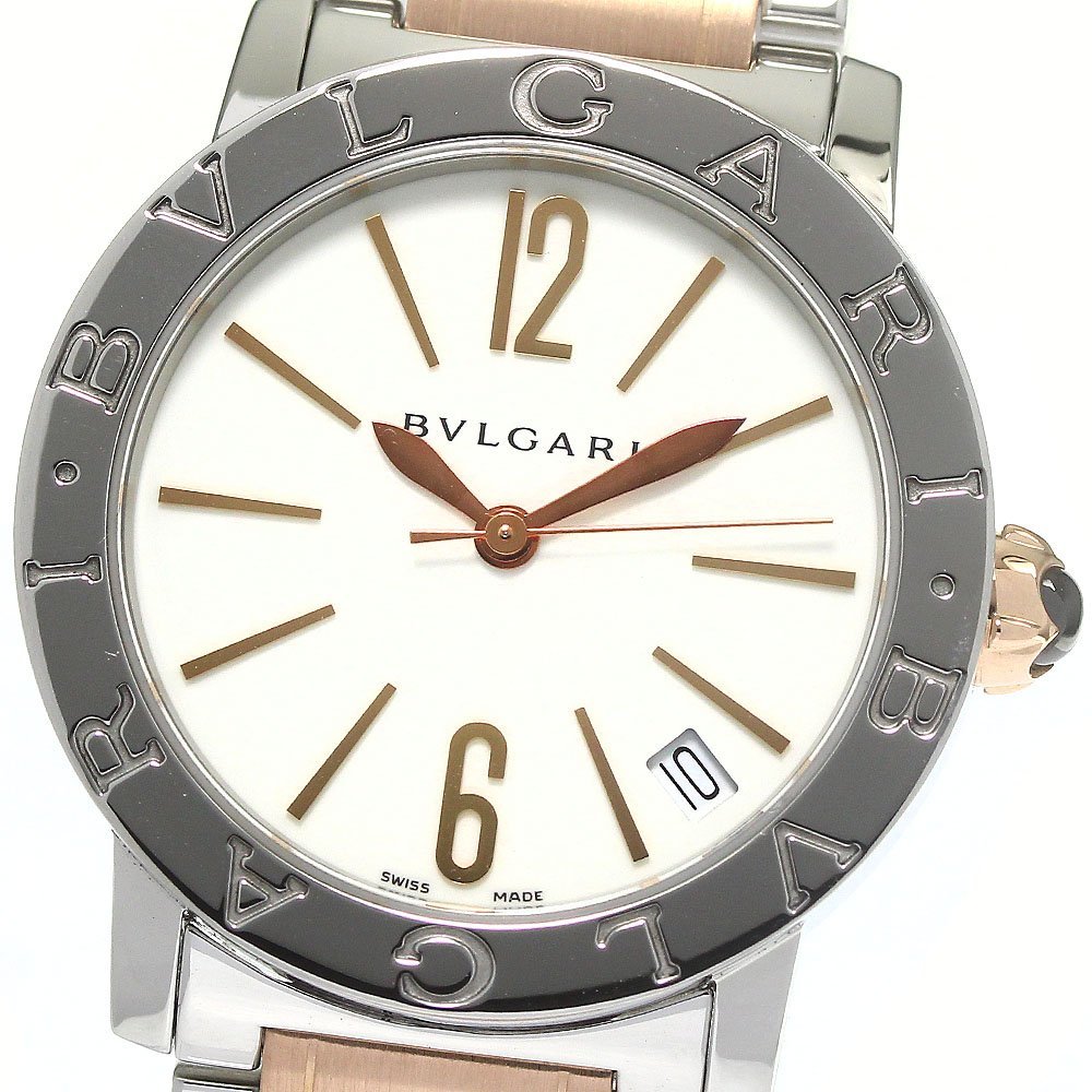 ブルガリ BVLGARI BBL33S ブルガリブルガリ PGコンビ 自動巻き