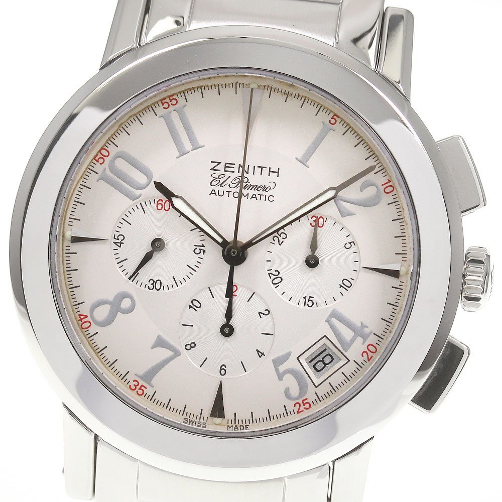 【クーポン対象外】 ☆美品★保証書付き【ZENITH】ゼニス ポートロワイヤル メンズ_722518 自動巻き 01/02.0450.400 デイト クロノグラフ ゼニス 【クーポン対象外】 ☆美品★保証書付き【ZENITH】ゼニス ポートロワイヤル メンズ_722518 自動巻き 01/02.0450.400 デイト クロノグラフ ゼニス