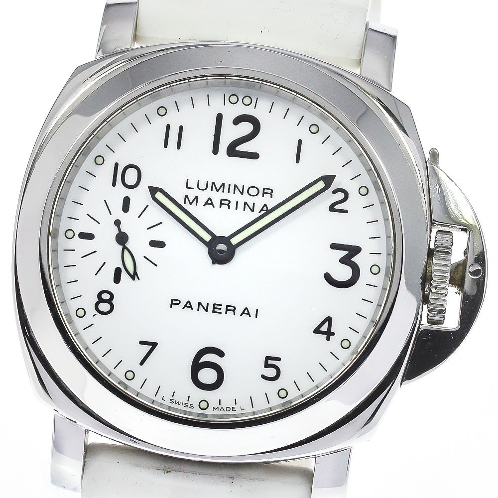 パネライ PANERAI PAM00113 ルミノールマリーナ スモールセコンド 手巻き メンズ 箱付き_776504_画像1