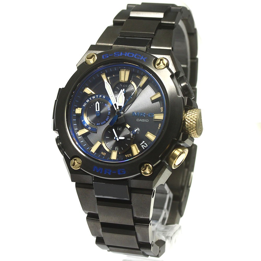  Casio CASIO MRG-B1000BA-1AJR MR-G. color Bluetooth solar radio wave men's beautiful goods _776862