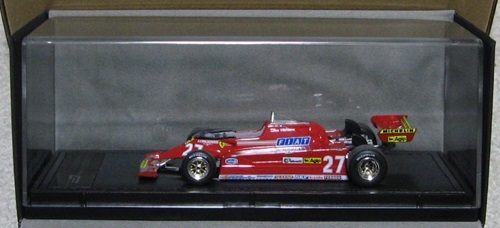 GP Replicas 1/43 フェラーリ・126CK ターボ #27 G．ヴィルヌーブ 1981イタリアGP 限定500台の画像2